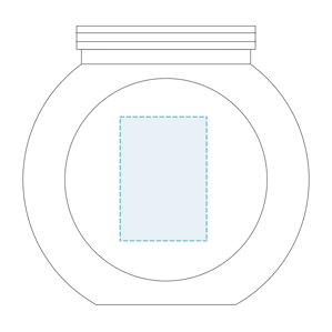 Crystal Clear Storage Bottle